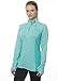 RBX Activewear Women's Fleece Sweatshirt Fashion Pullover With Pockets, Zip Mock Neck and Thumb Holes
