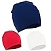 Zando Toddler Infant Baby Cotton Soft Cute Knit Kids Hat Beanies Cap E 3 Pack-Mix Color1