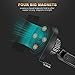 IPOW Magnetic Windshield Dashboard Car Mount Adjustable Sturdy Long Arm Suction Cup Universal Phone Holder Cradle for iphoneX 8 8P 7P 6S 6 5S, GalaxyS9 S8 S7 S6 S5,Google, Nexus, Lg, Huawei