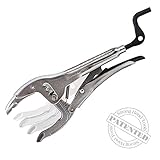 Strong Hand Tools, Big Mouth Pliers, Large Capacity Adjustment Slots, PAJ100