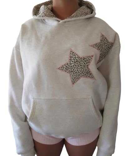 Chvity Star Graphic Hooded Sweatshirt