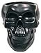 Streamline APL202 Skull Plant Pot, Black     