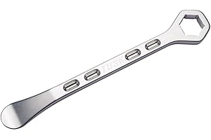 Tusk Aluminum Tire Iron with Axle Wrench 24mm Compatible With Honda CRF100F 2011-2013