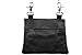 J T C JUZAR TAPAL COLLECTION Leather Waist Bags, Leather Hip waist Belt Bag For Women, Leather Crossbody Bags For Women Clipon Leather Fanny Pack For Women J152LB (J152LB-Black)