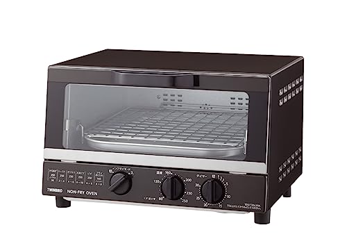 ツインバード トースター オーブントースター ノンフライヤー コンベクション 4枚焼きブラウン TS-4054BR
