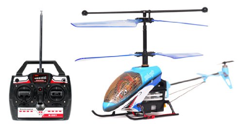 Mini Shark 3CH Electric RTF Remote Control RC Helicopter (Color May Vary) Mini Shark 3CH Electric RTF Remote Control RC Helicopter (Color May Vary)