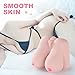SHEQU Pussy Oral Male Masturbator with Big Breasts and Vagina, 3-in-1 Realistic Silicone Virgin Vagina Deep Throat Blow Job Stroker Sex Doll Male Masturbation Bachelorette Party Gift 7.04 Pound (Grey)