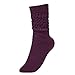 BRUBAKER Womens or Mens Fitness Workout Slouch Socks Gym