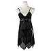 HOT SALE!!Woaills Women's Underwear Babydoll Sleepwear,Sexy Lace Dress G-string Lingerie Nightwear (Black, Free Size)