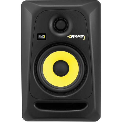 KRK RP5G3 ROKIT 5 G3 2-Way Powered Studio Monitor (Discontinued), Black, 5-Inch (RP5G3-NA)
