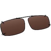 Easy clip Spring Polarized Clip On Sunglasses