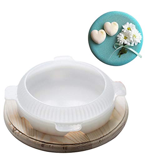 image for Unknown Bakeware & Accessories Fondant Pastry Moulds - Round Silicone 