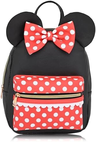 Amazon.com | MOMODEER Cute Mini Backpacks, Red Cartoon Bag 
