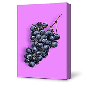Canvas Wall Art Grape Modern Home Decor Canvas Painting Wall Decoration for Bedroom Living Room 12x18 inches