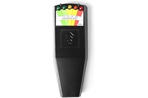 Rookin K2 Electromagnetic Field EMF Gauss Meter Radiation Detector Portable EMF Magnetic Field Monitor 5 Gauss Meter