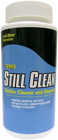2-PACK MADE IN USA. PRO STILL-CLEAN DISTILLER CLEANER AND DESCALER FOR DURASTILL DISTILLERS, WATER-WISE, PURE WATER & SIMILAR BRANDS AS WELL FOR COFFEE MAKERS, DEHUMIDIFIERS, IRONS . REMOVES MINERAL DEPOSITS FOR DISTILLERS, HUMIDIFIER AND MORE. FREE SHIPPING UP-GRADE TO PRIORITY MAIL. MADE IN USA