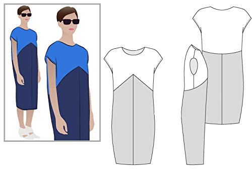 Style Arc Sewing Pattern - Mila Dress (Sizes 18-30)