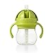 OXO Tot Transitions Straw Cup with Removable Handles, Green, 6 Ounce