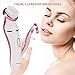 Ladies Electric Shaver, Morpilot 4 in 1 Cordless Electric Razor for Woman and Waterproof Body Hair Bikini Trimmer, Wet/Dry Rechargeable Woman Shaver with FDA Approved (4 IN 1)