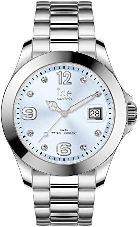 [Ice-watch] アイスウォッチ 時計 レディース/アイス スティール クラシック ICE steel classic ライト ブルー シルバー ステンレス ミディアム【正規代理店】