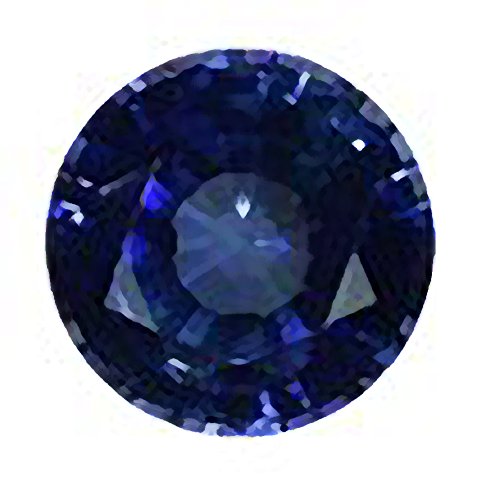 Blue Created Sapphire Loose Unset Gemstone 7mm (1)