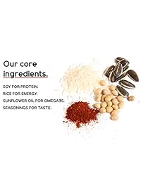 SATISBITE - Chip de proteínas, 12 unidades, grueso, vegano, sin OGM, sin gluten, apósito saludable