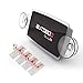AutoBoxClub - EZ Pass Holder, IPass Holder/Toll Pass Holder for Most US States/Toll Pass Windshield Mount/Easy to Install and Remove/with 4pcs Toll Pass Mounting Strips/UV-Protective