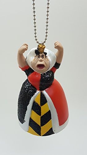 Disney Alice In Wonderland Exclusive Queen of Hearts PVC Key Chain Dangler Action Figure 3" Figurine