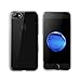 technext020 Transparent Clear Case for iPhone 7 / iPhone 8 / iPhone SE 2nd Generation, MATTE Shockproof Ultra Slim Fit Silicone TPU Soft Gel Rubber Cover Protective Back Bumper