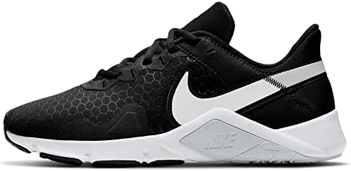 Nike Legend Essential Shoes for Women, Black/White-Pure Platinum