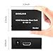 DONGJIAN HDMI Extender Over Single CAT5e/CAT6,HDMI to HDMI Extender Balun with IR Control up to 164Ft,1080P,Full HD,3D,EDID Copy for HDTV PC DVD PS4 Xbox 360