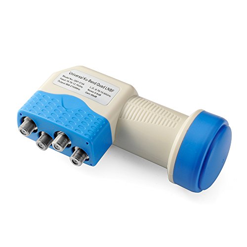 Turbot Full HD KU Quad Universal LNB with High Gain and Low Noise