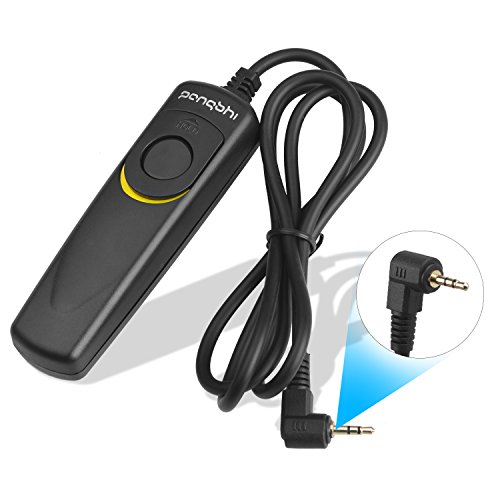 Wired Shutter Release Cord Remote Control Switch Cable Replaces RS-60E3 Compatible with Canon DSLR Camera T6i T6s T5 T5i T4i T3 T3i T2i T1i XT XTi XS XSi 60D 70D 760D G16 G15 G12 G11 G10 G1X