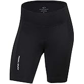 Pearl Izumi Women Biker Shorts - W Escape Quest Cycling Shorts, Black Phyllite Texture Design, Comfortable Fit