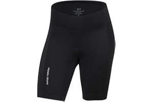 Pearl Izumi Women Biker Shorts - W Escape Quest Cycling Shorts, Black Phyllite Texture Design, Comfortable Fit
