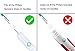 Bobohome Kids Sonic Care Replacement Toothbrush Heads Compatible with Philips Sonic Care Kids Series Electric Toothbrush (3 Pack Small+3 Pack Standard)