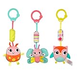 Bright Starts Chime Along Friends Take-Along Toys-Styles Will Vary Assortment of 3, Each Sold Separately