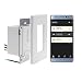 Quotra Wireless Smart Dimmer Zigbee Light Switch Dimmable For LED,CFL,Compatible with Alexa,Google Home,HUB REQUIRED:Hue,Echo Plus,Lightfy.Works with Philips Hue App-Better than most Wifi,Zwave Switch