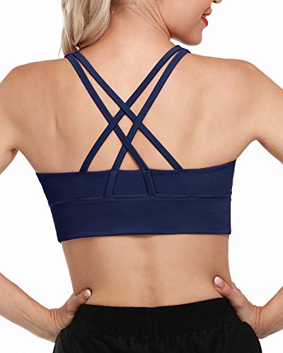 G4Free Gewatteerde Sport Bh Voor Dames Crop Top met Bandjes en Geïntegreerde Bh Hardlooptraining Yoga Bralette - Image 8