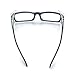 Auony Safety Glasses Side Shields,2 Pairs Slip On Clear Side Shields for Safety Glasses-Fits Medium to Large Eyeglasses