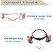 IEOKE Velvet Hangers Clothes Hangers Non Slip Coat Hangers Ultra Thin Space Saving with Heavy Duty 360 Swivel Hanger Hook - 30 pack