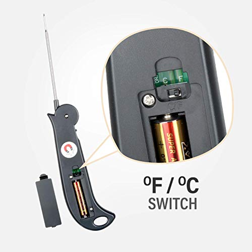 Inkbird Instant Read Meat Thermometer, Digital Food Cooking Thermometer