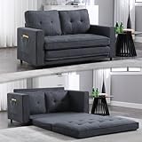 Miscoos 55" Folding Floor Sofa Chair