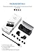 SoundPEATS True Wireless Stereo Bluetooth 4.2 Headphones，Wireless Earbuds Cordless Earphones Sweatproof In-Ear Headset with Mic-Grey
