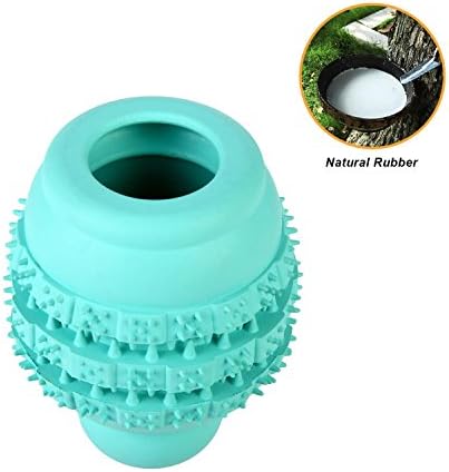 Dog Treat Ball for IQ Training and Food Dispensing Chew Toy for Teeth Cleaning for Pets Cat and Dog