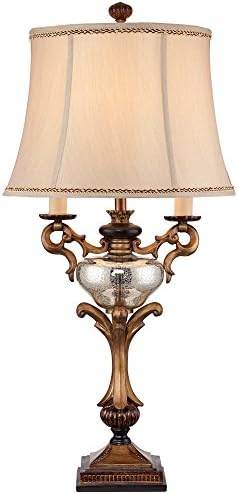 Winifred Faux Twin Candelabra Table Lamp