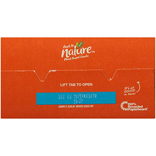 BACK TO NATURE ROSEMARY & OLIVE OIL HARVEST WHOLE WHEAT CRACKERS – DAIRY FREE, NON-GMO, MADE WITH WHOLE GRAIN WHEAT & SEA SALT, DELICIOUS & QUALITY SNACKS, 8.5 OUNCE
