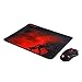 Wireless Gaming Mouse PLUS Large Gaming Mouse Pad Combo for PC Gamer, RED LED Backlit Cordless 2400 DPI Gaming Mouse and Mouse Pad, Redragon M601WL-BA Gaming Essential Combothumb 1
