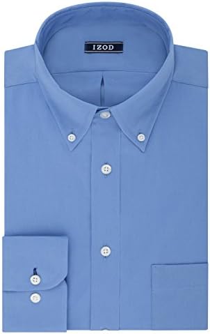IZOD Men's Dress Shirts Regular Fit 