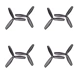 HobbyFlip Racer Three Blade Propellers Blades Rotors Props F210-Z-40 Compatible with Walkera F210 Racer 4 Pack